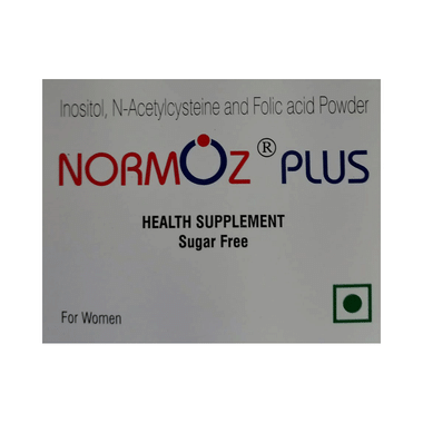 Normoz Plus Powder With Inositol, NAC & Folic Acid | Sugar-Free