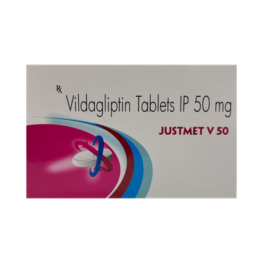 Justmet V 50 Tablet
