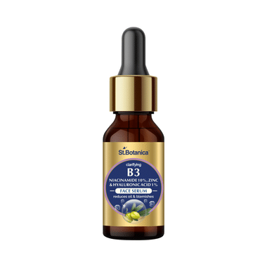 St.Botanica B3 Niacinamide 10%, Zinc & Hyaluronic Acid 1% Face  Serum