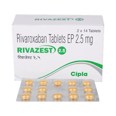 Rivazest 2.5mg Tablet