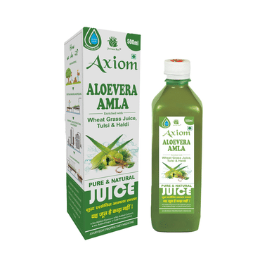 Axiom Aloevera Amla Juice | For Weight Management & Blood Purification | No Added Sugar