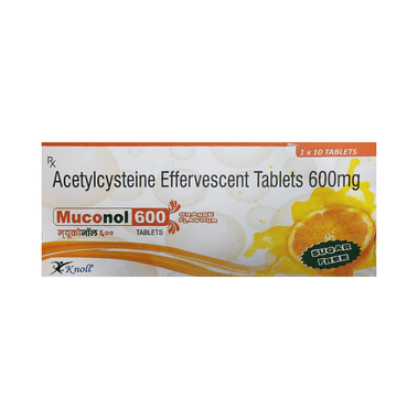 Muconol 600mg Effervescent Tablet