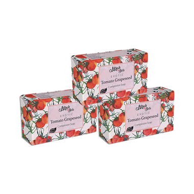 Mirah Belle Exotic Soap (125gm Each) Tomato Grapeseed