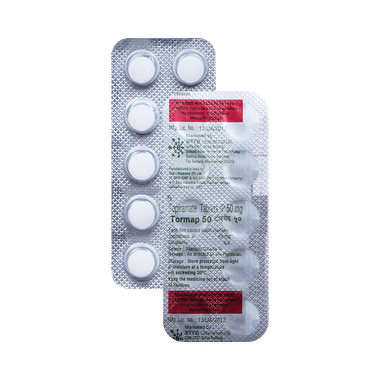 टोरमैप 50mg टैबलेट