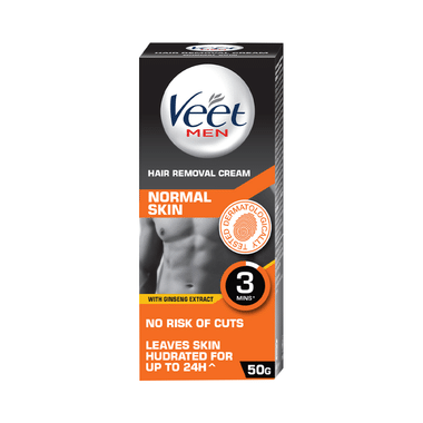 Veet Hair Removal Cream for Men | Suitable For Intimate Area | For Normal Skin