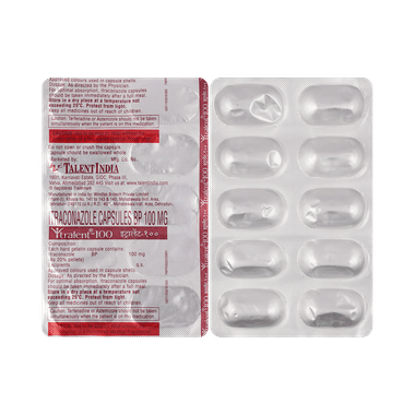 Itralent 100mg Capsule