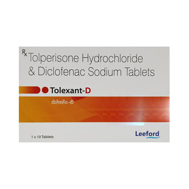 Tolexant D 150mg/50mg Tablet
