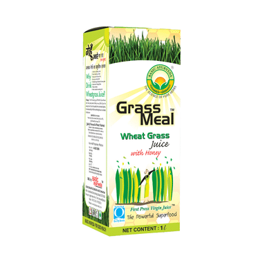 Basic Ayurveda Grass Meal Wheat Grass Juice with Honey