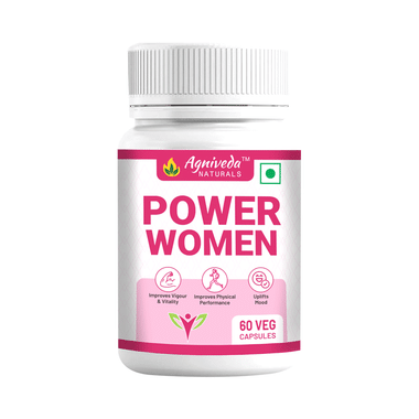 Agniveda Naturals Power Women Veg Capsules