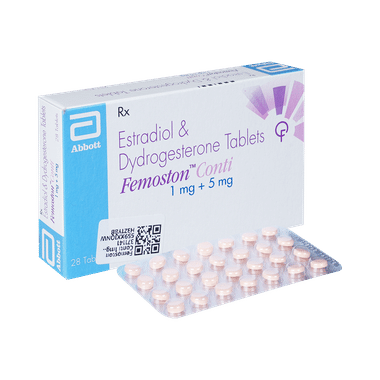 Femoston Conti 1mg/5mg Tablet