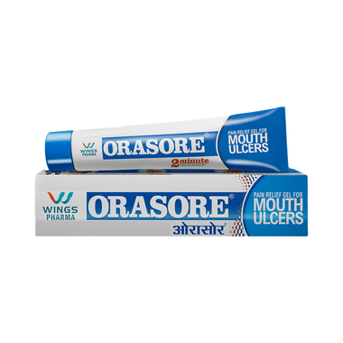 Orasore Mouth Ulcer Relief Gel with Spearmint, Fennel & Glycerine