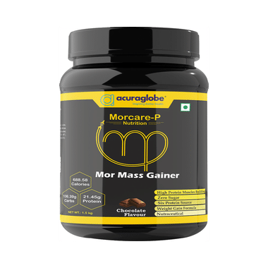 Acuraglobe Morcare-P Mor Mass Gainer Powder Chocolate