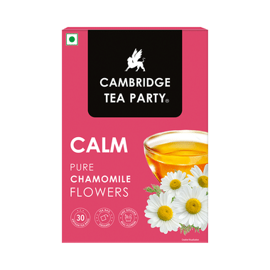 Cambridge Tea Party Calm Pure Chamomile Flowers Tea Bag (1gm Each)