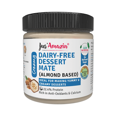 Jus Amazin Creamy Dairy-Free Dessert Mate (Almond Based)