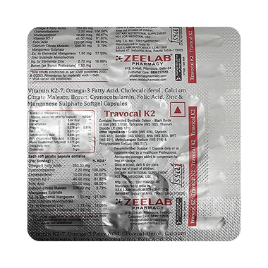 Travocal-K2 Softgel Capsule