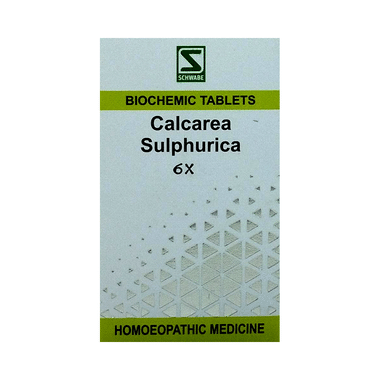 Dr Willmar Schwabe India Calcarea Sulphurica Biochemic Tablet 6X