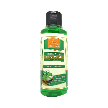 Khadi Pure Herbal Neem Face Wash