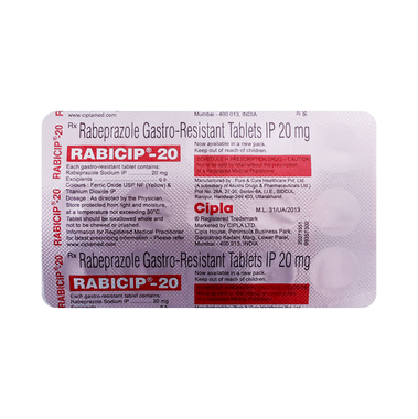 raBicip 20 Tablet