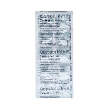 Periset 8mg Tablet