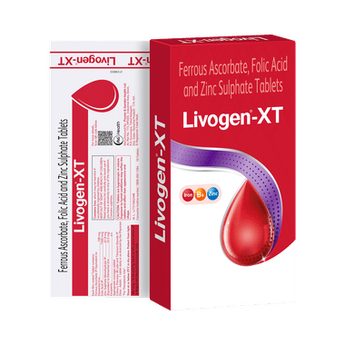 Livogen XT Tablet | Management of Iron Deficiency Anemia Livogen XT Tablet | Management of Iron Deficiency Anemia