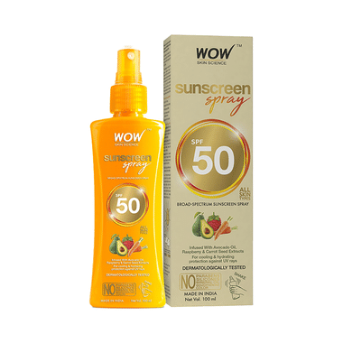 WOW Skin Science Sunscreen Spray SPF 50