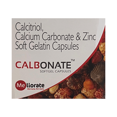 Calbonate Softgel Capsule