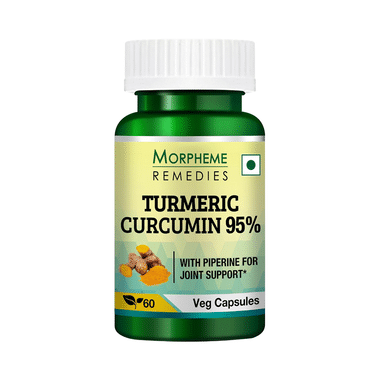 Morpheme Turmeric Curcumin 95% Veg Capsules