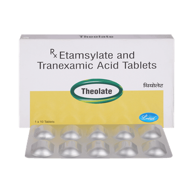 Theolate 250mg/250mg Tablet