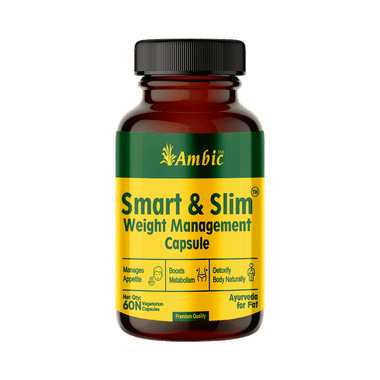 Ambic Smart & Slim Vegetarian Capsule (60 Each)