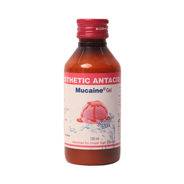 Mucaine Gel American Ice Cream Sugar Free