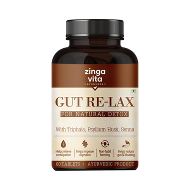 Zingavita Gut Re-Lax for Natural Detox Tablet