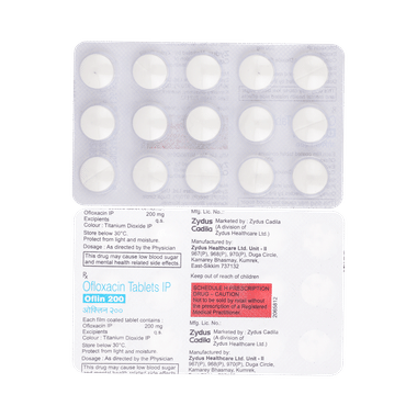 Oflin 200 Tablet