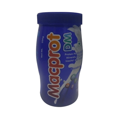 Macprot DM with CoQ10, Vitamins & Minerals for Diabetics | Flavour Powder Vanilla