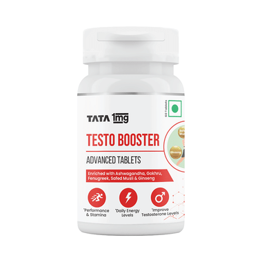 Testo Booster Advanced Tablet | by Tata 1mg