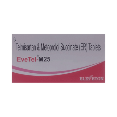 Evetel-M 25 Tablet ER