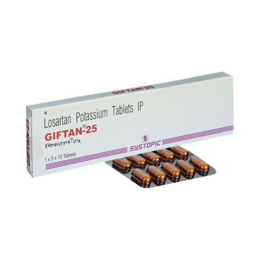 GIftaN 25mg Tablet