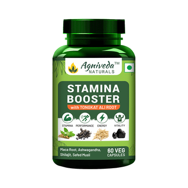 Agniveda Naturals Stamina Booster Veg Capsule