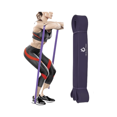 Healthtrek Power Resistance Band Purple Heavy