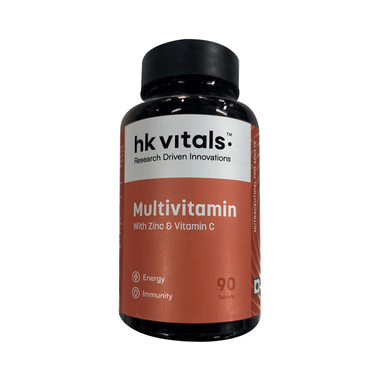 HK Vitals Multivitamin with Multimineral, Amino Acids, Taurine & Ginseng Extract | For Energy, Immunity & Stamina | Tablet