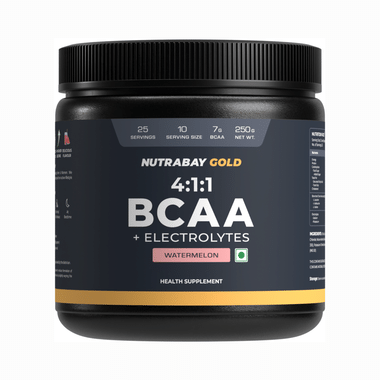 Nutrabay Gold BCAA 4:1:1 + Electrolytes Watermelon