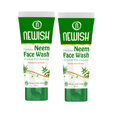 Newish Clarifying Neem Face Wash (100ml Each)