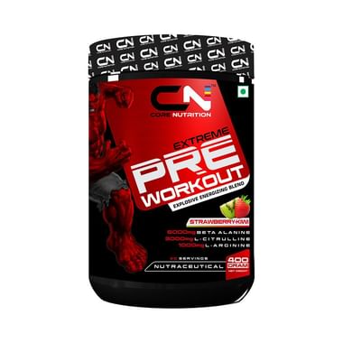 Core Nutrition Extreme Pre Workout Powder Strawberry-Kiwi