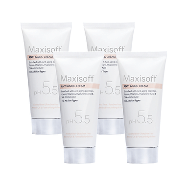 Maxisoft PH 5.5 Anti Aging Cream (50gm Each)