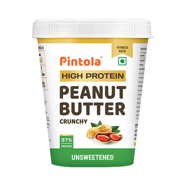 Pintola High Protein Peanut Butter Crunchy Unsweetened