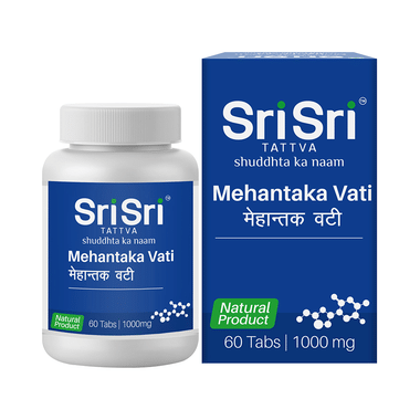 Sri Sri Tattva Mehantaka Vati 1000mg Tablet | For Blood Sugar Control