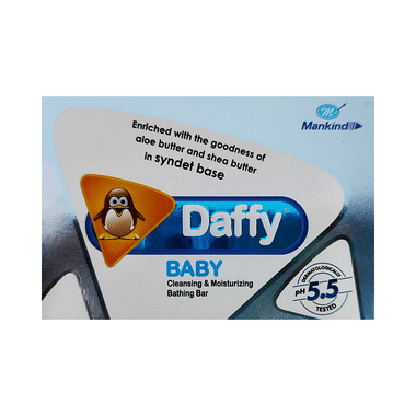 Daffy Baby Cleansing And Moisturising Syndet Bar With Aloe And Shea Butter | PH 5.5