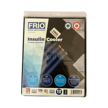 Frio Insulin Cooler & Allergy Medication Extra Large Wallet Black