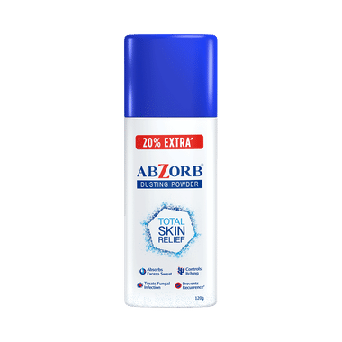 Abzorb Anti Fungal Dusting Powder | Absorbs Excess Sweat, Controls Itching & Manages Fungal Infections Dusting Powder