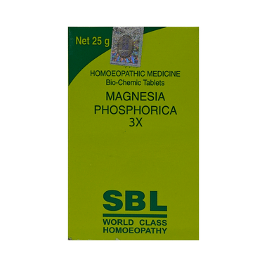 SBL Magnesia Phosphorica Biochemic Tablet 3X