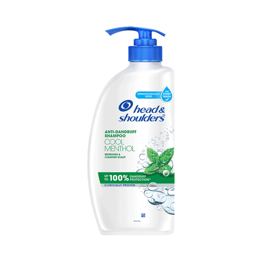 Head & Shoulders Cool Menthol Anti-Dandruff Shampoo | For Hair Care